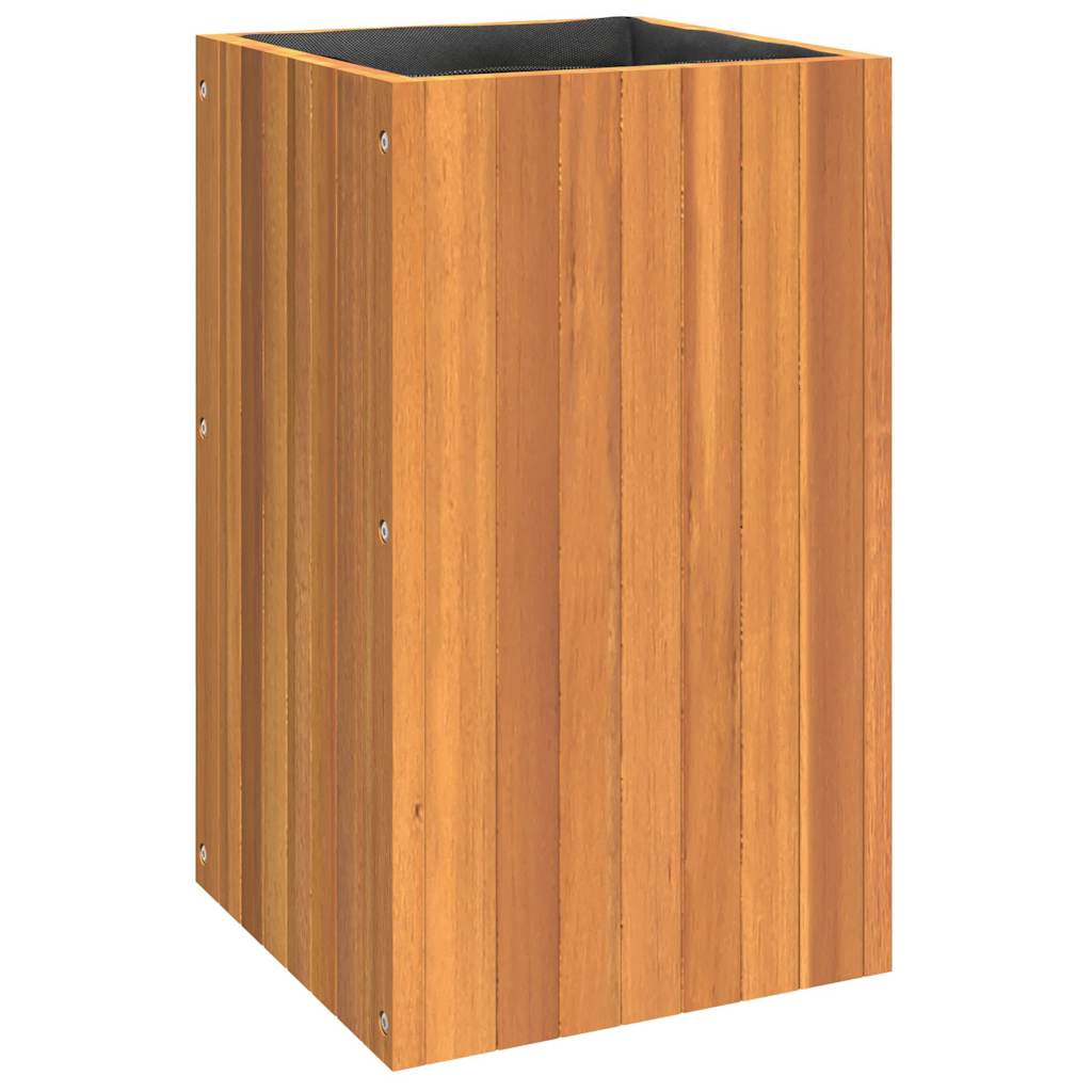Odlingslåda 35x35x60 cm massivt akaciaträ
