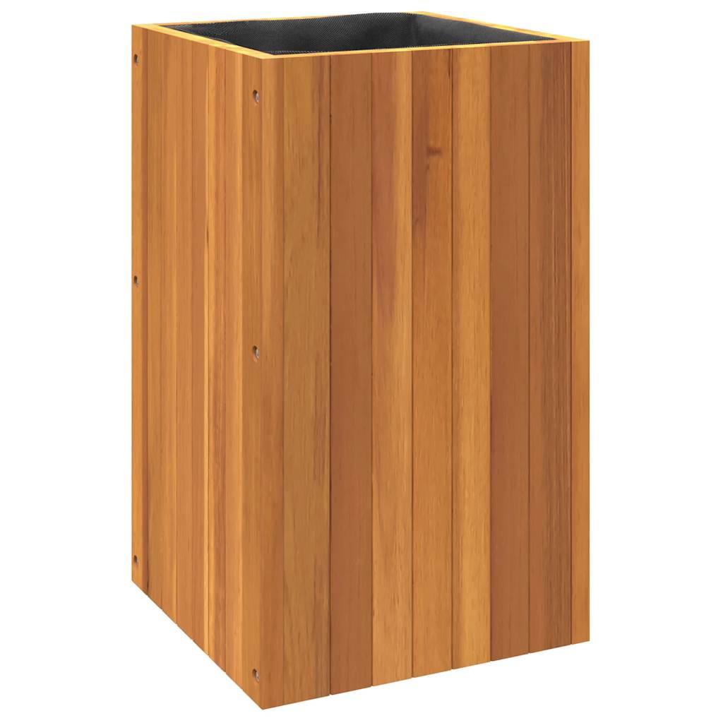 Odlingslåda 35x35x60 cm massivt akaciaträ