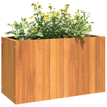 Odlingslåda 59x27,5x35 cm massivt akaciaträ