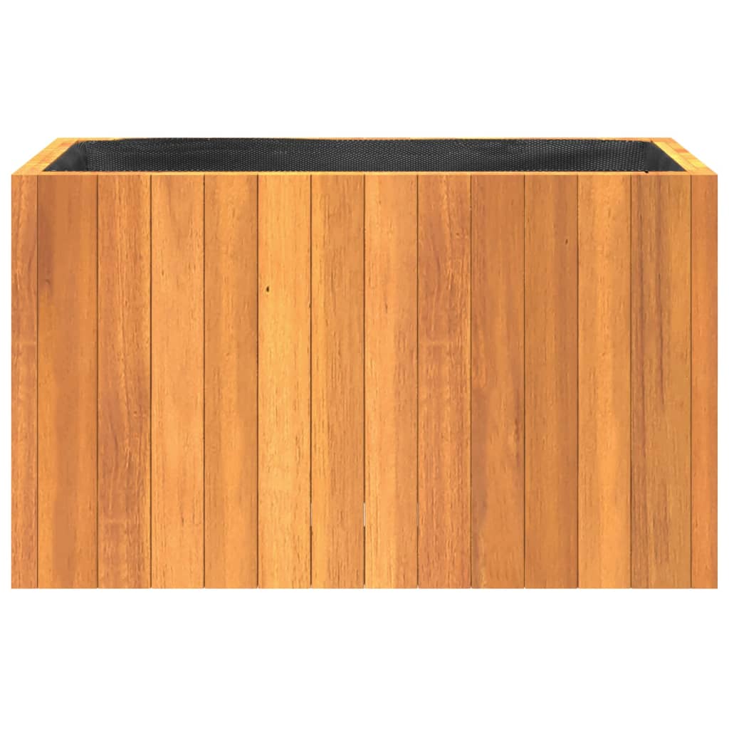 Odlingslåda 59x27,5x35 cm massivt akaciaträ