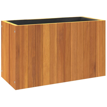 Odlingslåda 59x27,5x35 cm massivt akaciaträ
