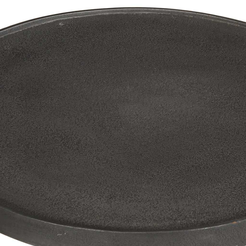 Soffbord 2 delar svart konstruerat trä