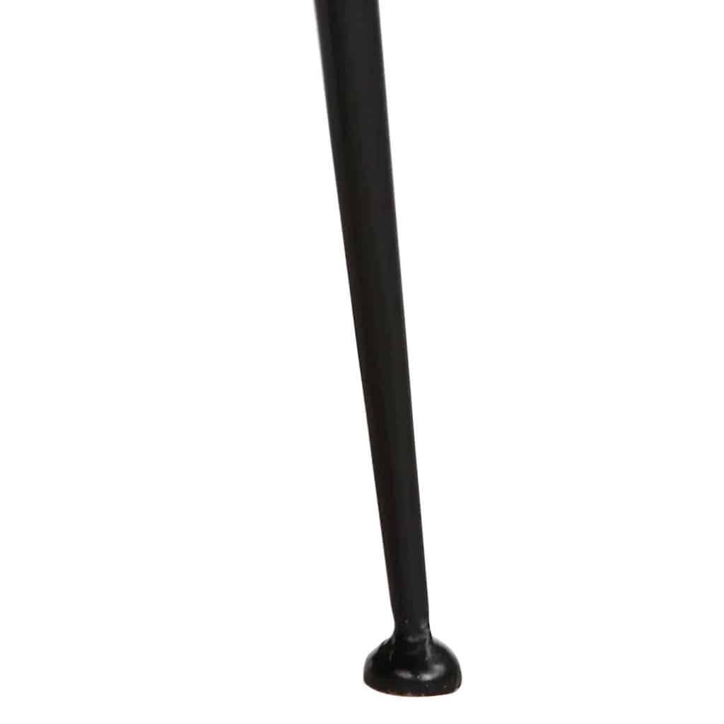 Soffbord 2 delar svart konstruerat trä