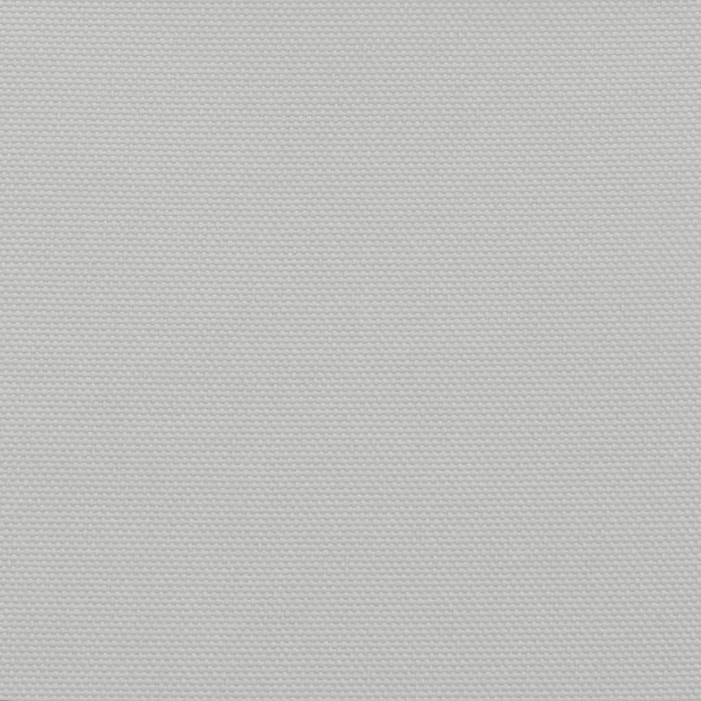 Solsegel ljusgrå 6x6 m 100% polyesteroxford