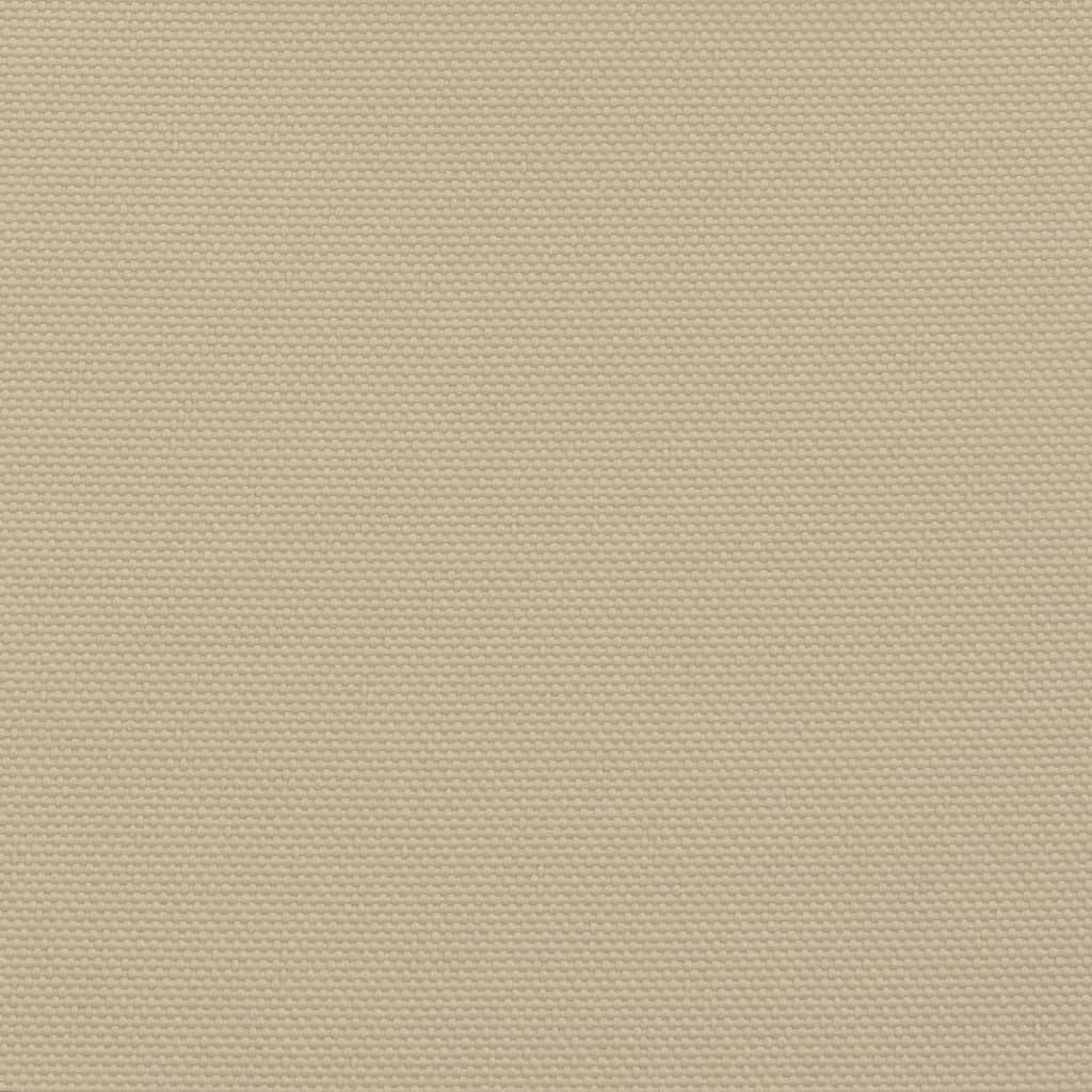 Solsegel beige 7x5x5 m 100% polyesteroxford