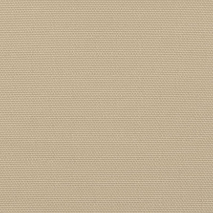 Solsegel beige 7x5x5 m 100% polyesteroxford