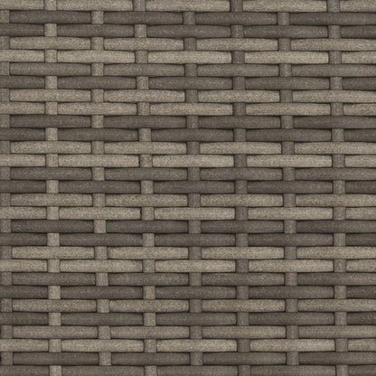 Solsäng med dynor grå konstrotting