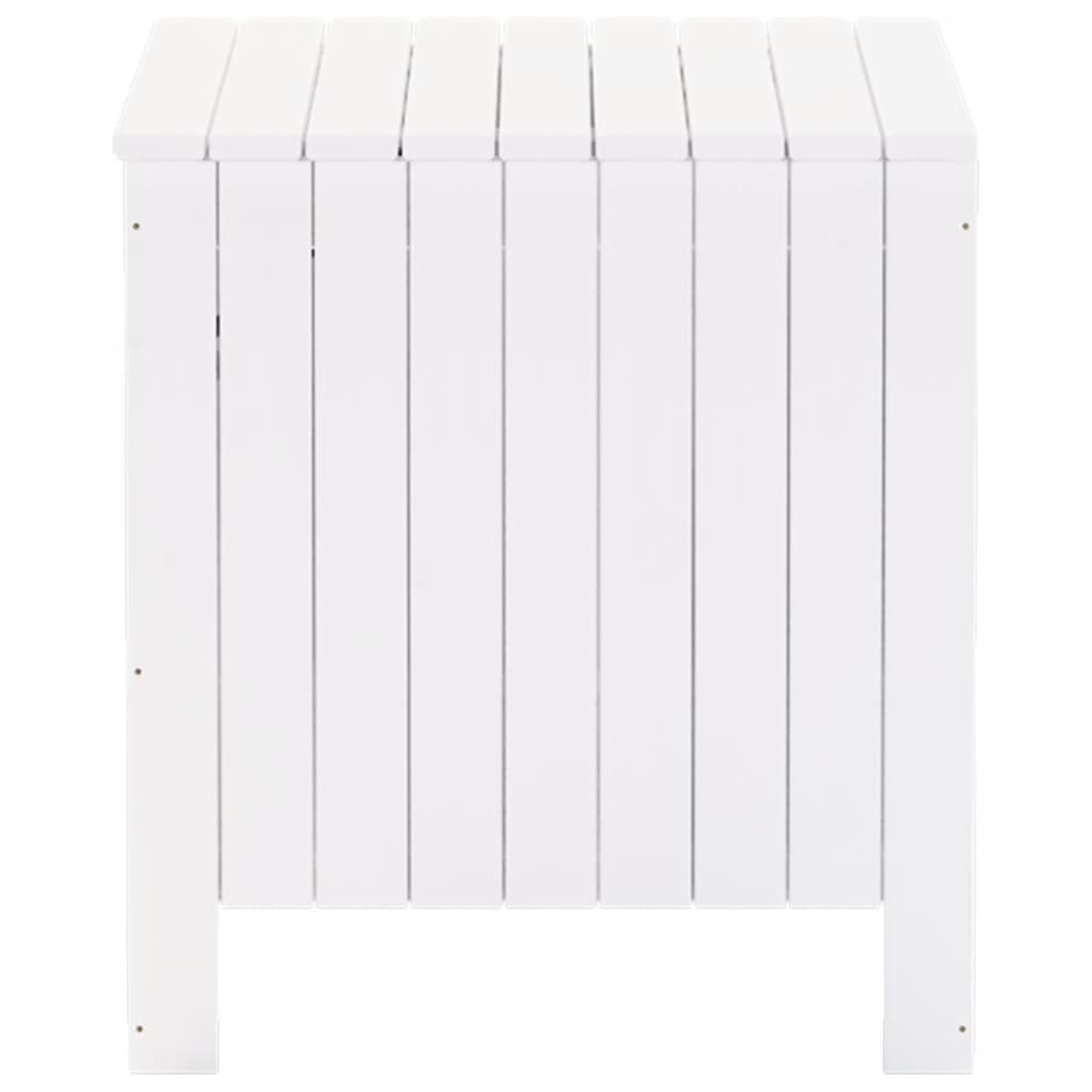 Förvaringslåda med lock RANA vit 60x49x54 cm massiv furu