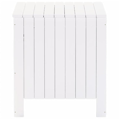 Förvaringslåda med lock RANA vit 60x49x54 cm massiv furu