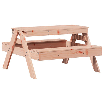 Picknickbord för barn 88x97x52 cm massivt douglasträ