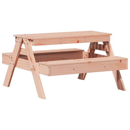 Picknickbord för barn 88x97x52 cm massivt douglasträ