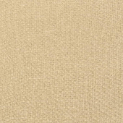 Stolsdynor högt ryggstöd 4 st melerad beige 120x50x4 cm tyg