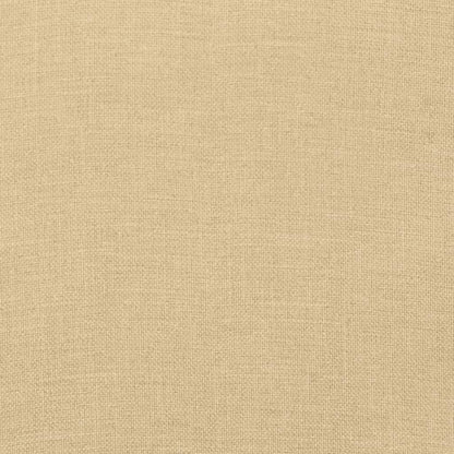 Stolsdynor högt ryggstöd 6 st melerad beige 120x50x4 cm tyg