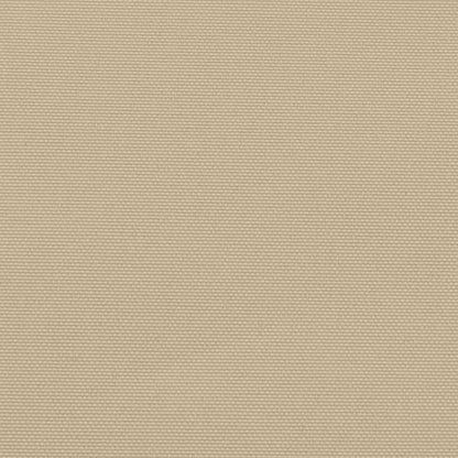 Infällbar sidomarkis beige 120x600 cm