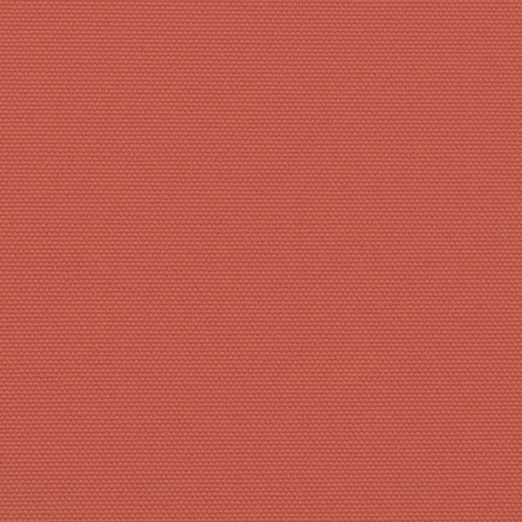 Infällbar sidomarkis terrakotta 140x1200 cm