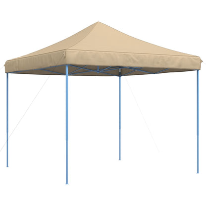 Pop-Up hopfällbart partytält 292x292x315 cm beige
