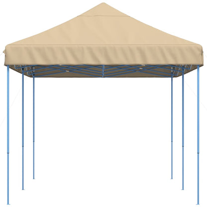 Pop-Up hopfällbart partytält 580x292x315 cm beige