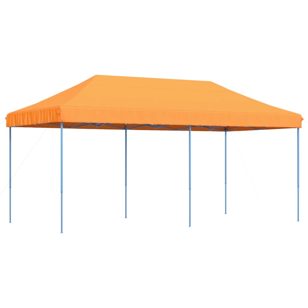 Pop-Up hopfällbart partytält 580x292x315 cm orange