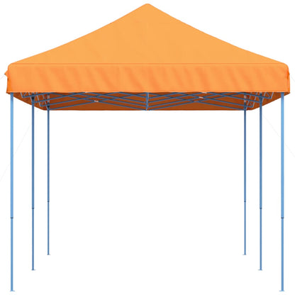 Pop-Up hopfällbart partytält 580x292x315 cm orange