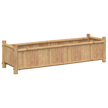 Odlingslåda 100x30x25 cm bambu