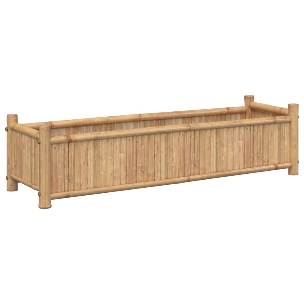 Odlingslåda 100x30x25 cm bambu