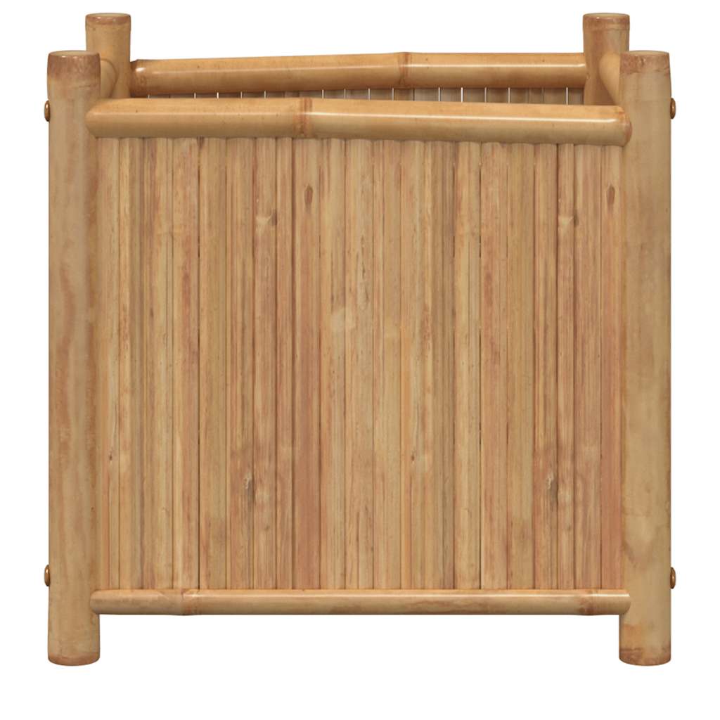 Odlingslåda 50x50x50 cm bambu