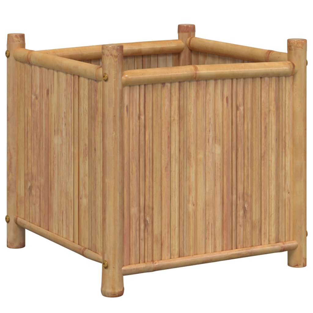 Odlingslåda 50x50x50 cm bambu
