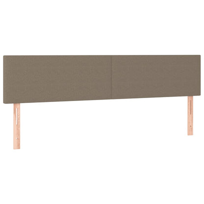 sängram utan madrass taupe 120x190 cm tyg