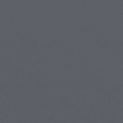 Trädgårdsbänk med dynor svart aluminium