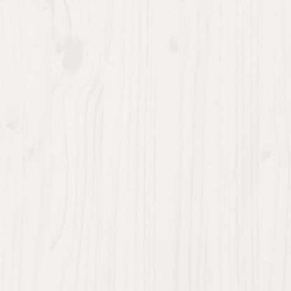 Odlingslådor vit 40x40x40 cm massiv furu