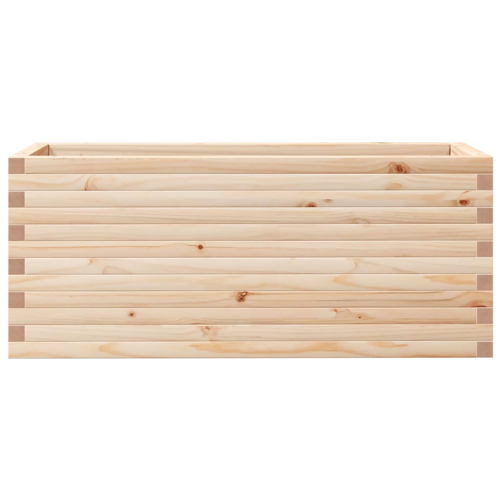 Odlingslåda 110x40x45,5 cm massivt furuträ