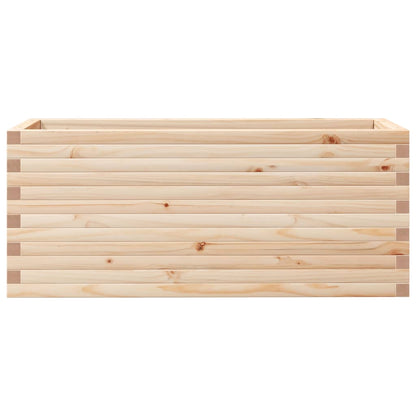 Odlingslåda 110x40x45,5 cm massivt furuträ