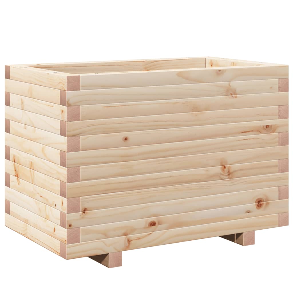 Odlingslåda 70x40x49,5 cm massivt furuträ