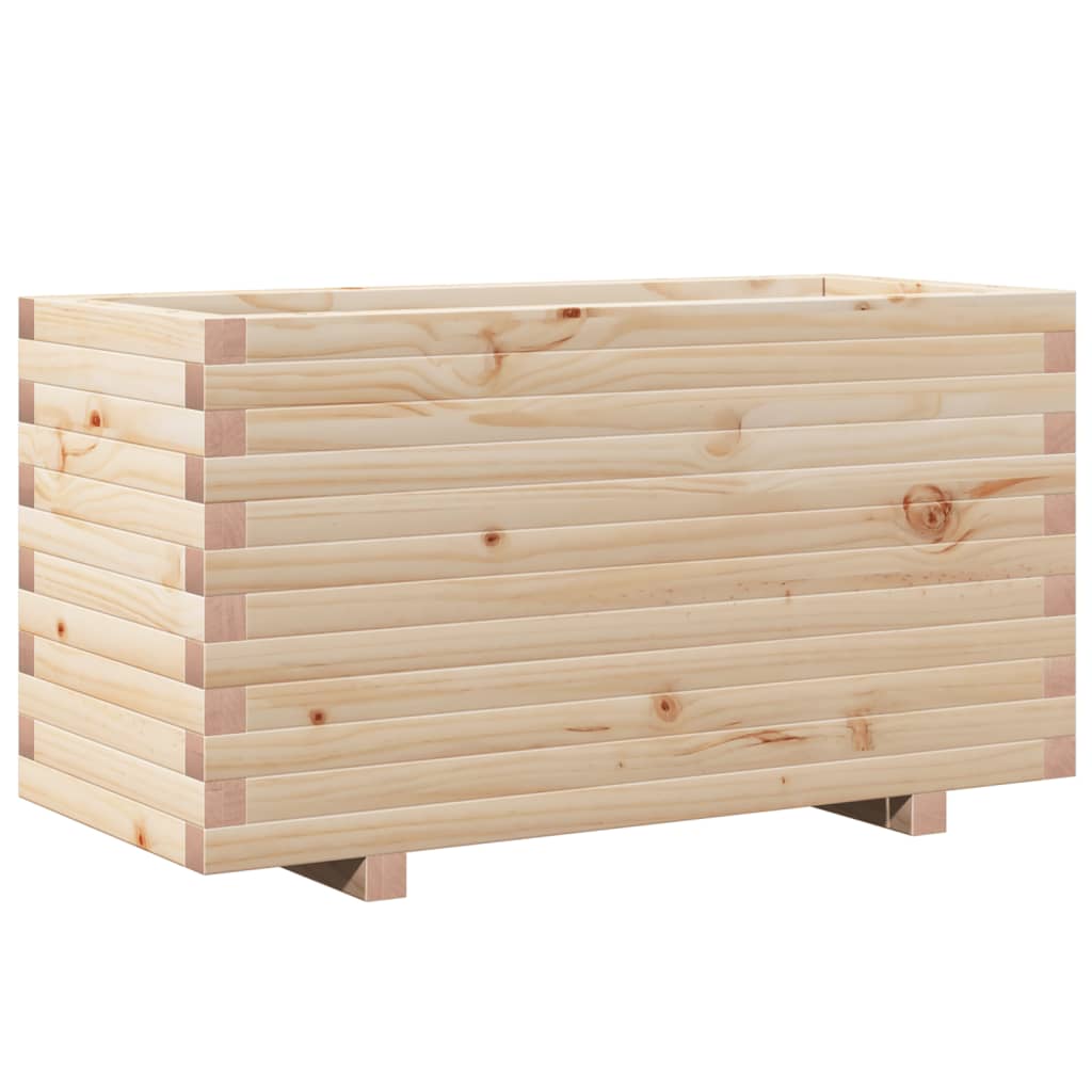 Odlingslåda 90x40x49,5 cm massivt furuträ