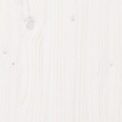 Odlingslåda vit 90x40x49,5 cm massiv furu