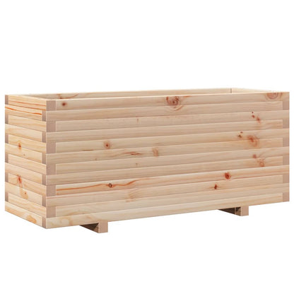 Odlingslåda 110x40x49,5 cm massivt furuträ