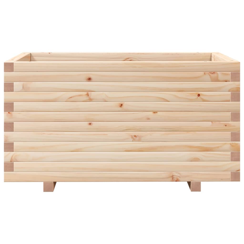 Odlingslåda 90x60x49,5 cm massivt furuträ