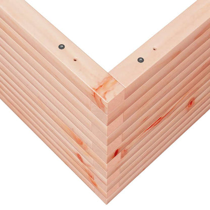 Odlingslåda 100x100x46 cm massivt douglasträ