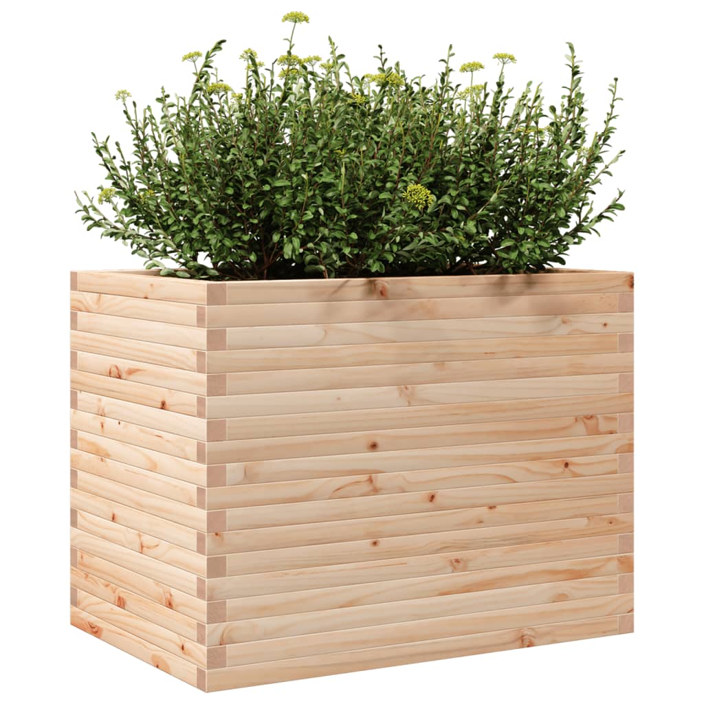 Odlingslåda 90x60x68,5 cm massivt furuträ