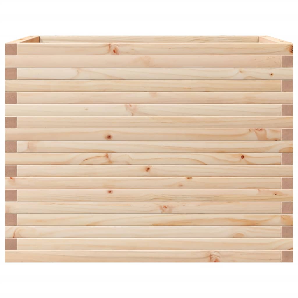 Odlingslåda 90x60x68,5 cm massivt furuträ
