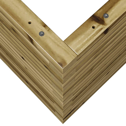 Odlingslåda 90x60x68,5 cm impregnerat furu