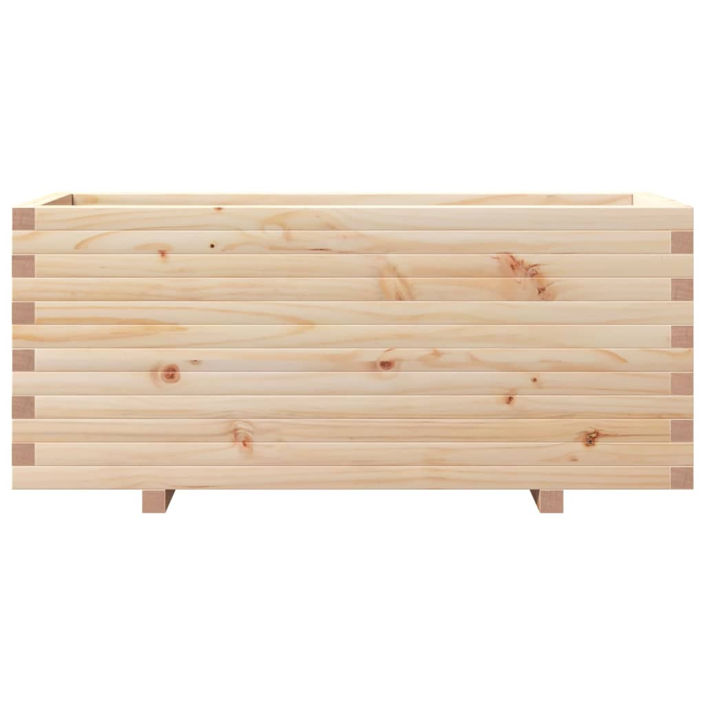 Odlingslåda 110x40x49,5 cm massivt furuträ