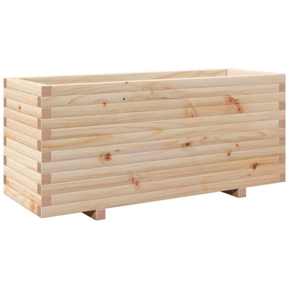 Odlingslåda 110x40x49,5 cm massivt furuträ