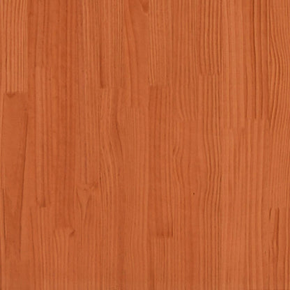Odlingslåda vaxbrun 90x60x49,5 cm massiv furu