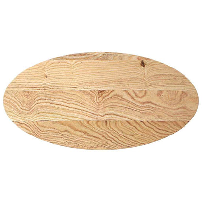 Bordsskiva 100x50x4 cm massiv ek oval