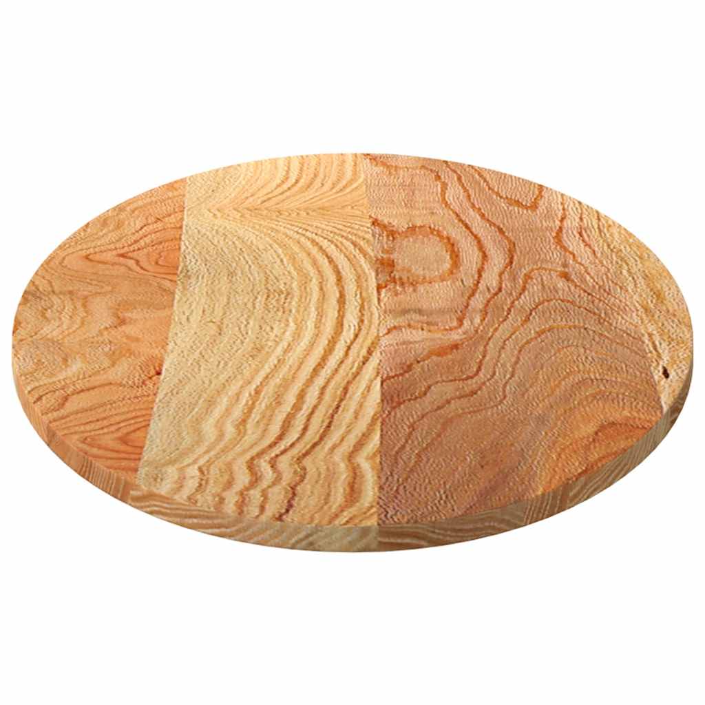 Bordsskiva ljusbrun 120x60x2 cm massiv ek oval