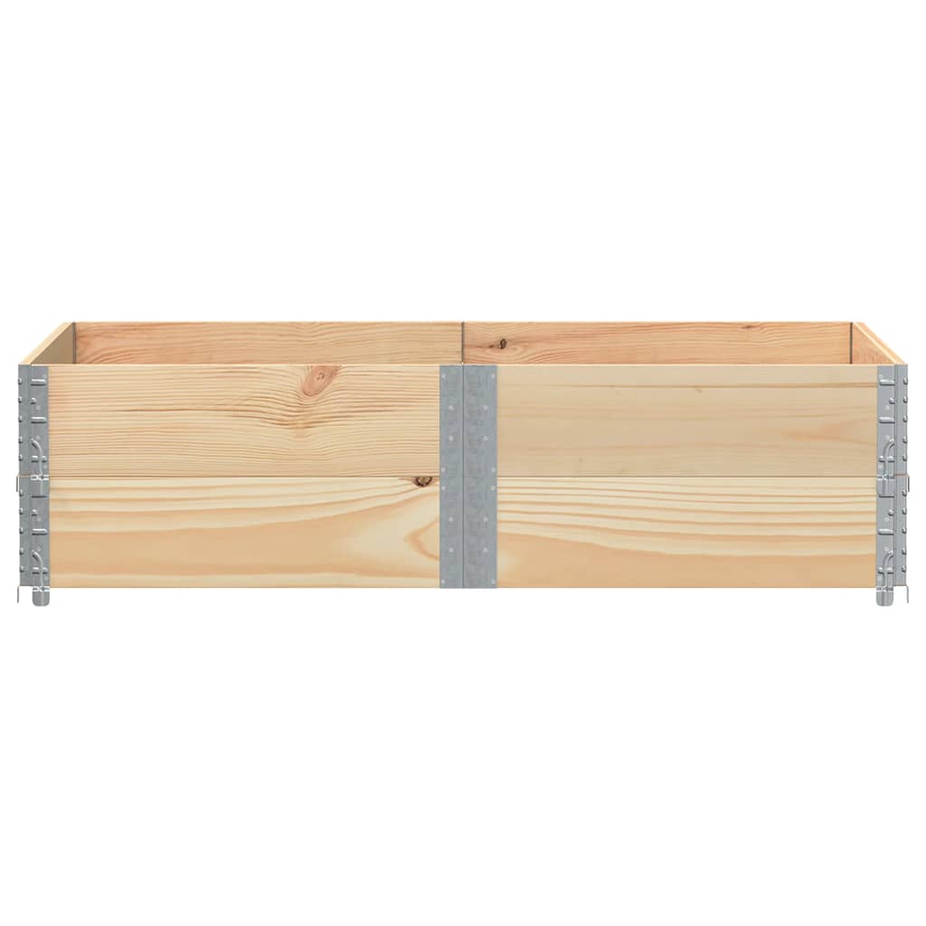 Odlingslåda 150x100 cm massivt furuträ