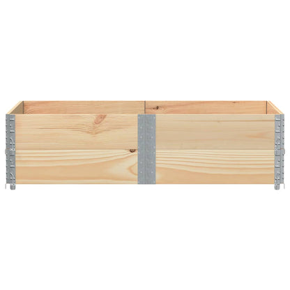 Odlingslåda 150x100 cm massivt furuträ