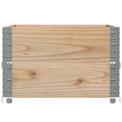 Odlingslåda 80x60 cm massivt furuträ
