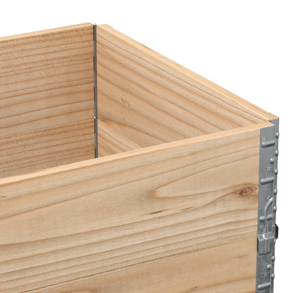 Odlingslåda 80x60 cm massivt furuträ